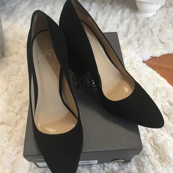 Vince Camuto Shoes - Vince Camuto Nubuck Leather Suede Pumps Vince Camuto Shoes - Vince Camuto Nubuck Leather Suede Pumps